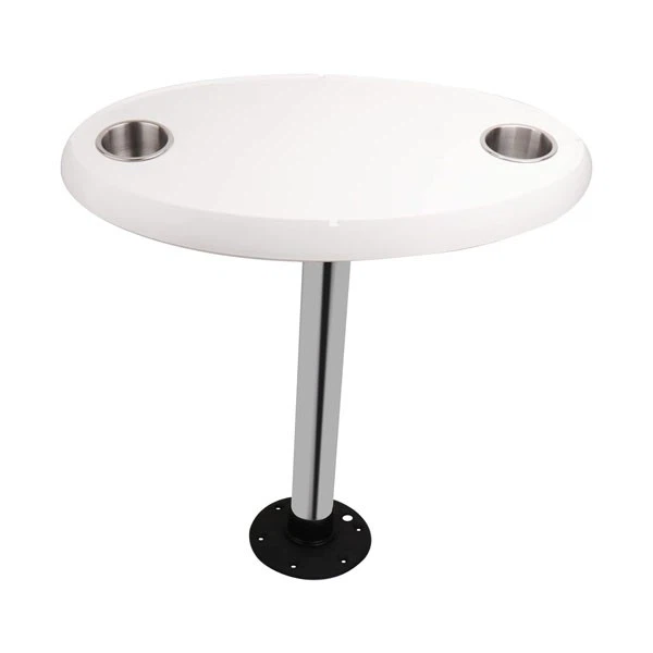 Table ponton ovale